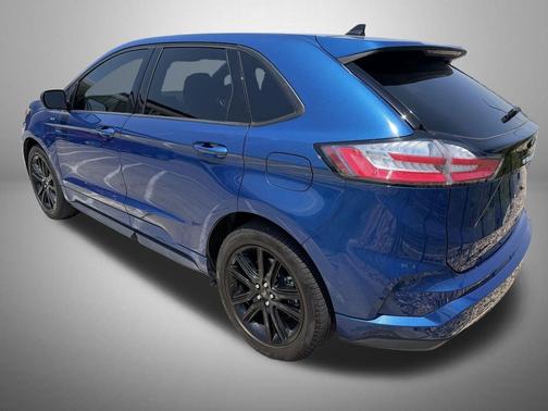 Atlas Blue Metallic 2023 Ford Edge ST Line