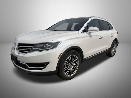 White Platinum Metallic Tri-Coat 2016 Lincoln MKX Reserve
