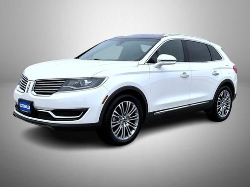 White Platinum Metallic Tri-Coat 2016 Lincoln MKX Reserve
