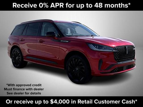 Red Carpet Metallic Tinted Clearcoat 2026 Lincoln Aviator Reserve AWD