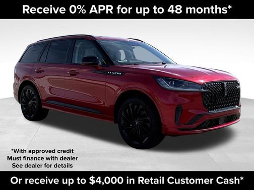 Red Carpet Metallic Tinted Clearcoat 2026 Lincoln Aviator Reserve AWD