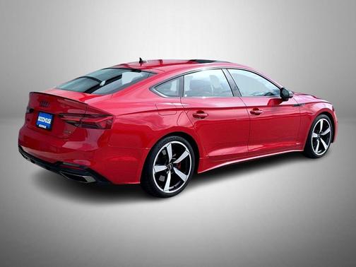 Progressive Red Metallic 2024 Audi A5 Sportback 45 S Line Premium Plus