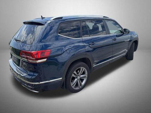 Blue Metallic 2019 Volkswagen Atlas 3.6L SEL
