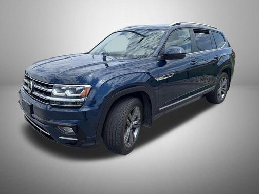 Blue Metallic 2019 Volkswagen Atlas 3.6L SEL