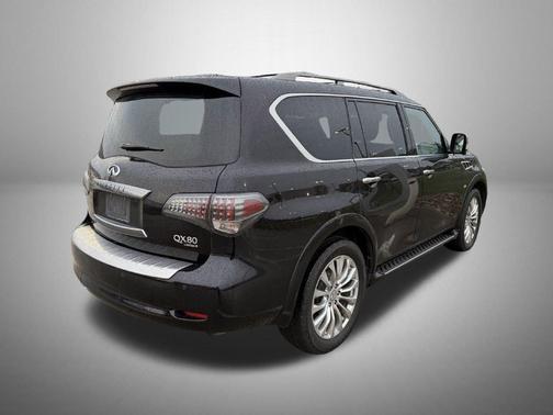 Imperial Black 2017 INFINITI QX80 Limited
