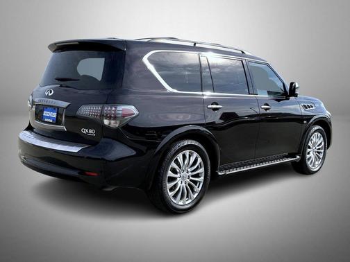 Imperial Black 2017 INFINITI QX80 Limited