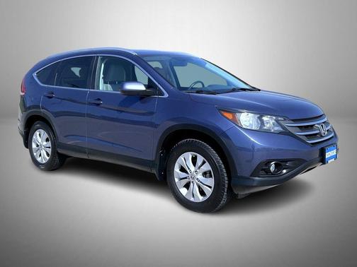 Blue 2014 Honda CR-V EX-L