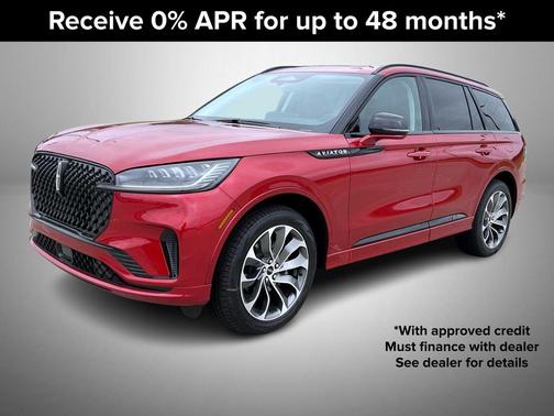 Red Carpet Tinted Clearcoat 2026 Lincoln Aviator Premiere