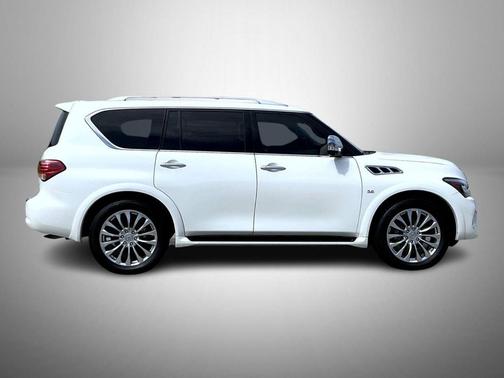 Majestic White 2017 INFINITI QX80 Base