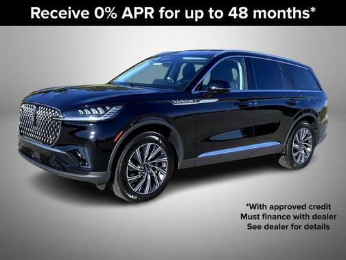 Infinite Black Metallic Clearcoat 2026 Lincoln Aviator Premiere