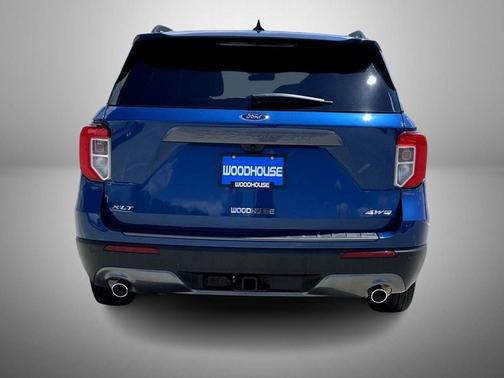 Atlas Blue Metallic 2023 Ford Explorer XLT