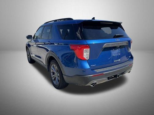 Atlas Blue Metallic 2023 Ford Explorer XLT