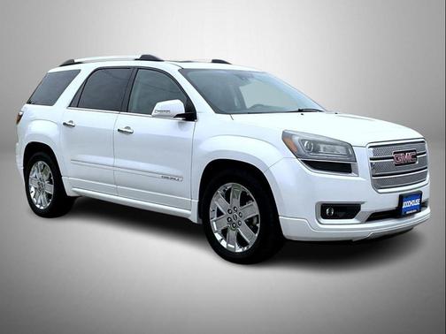 White Frost Tricoat 2016 GMC Acadia Denali