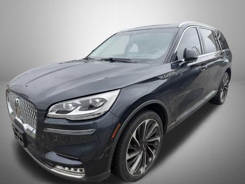 Flight Blue Metallic Clearcoat 2022 Lincoln Aviator Reserve AWD
