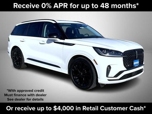 White Metallic 2026 Lincoln Aviator Reserve AWD