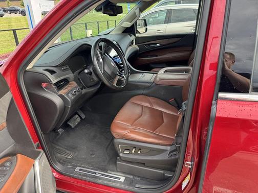 Crystal Red Tintcoat 2015 Cadillac Escalade Luxury
