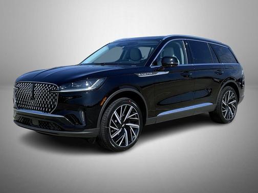 Infinite Black Metallic Clearcoat 2026 Lincoln Aviator Reserve AWD