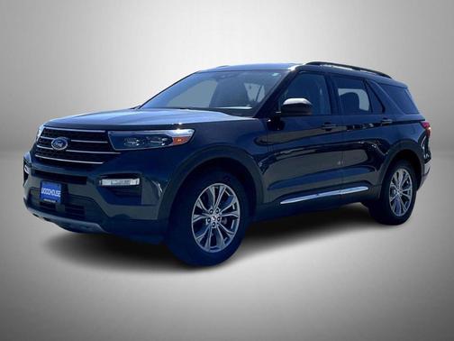 Stone Blue Metallic 2022 Ford Explorer XLT