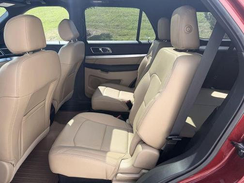 Ruby Red 2017 Ford Explorer XLT