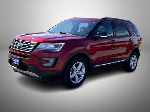 Ruby Red 2017 Ford Explorer XLT