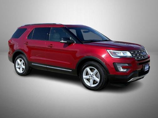 Ruby Red 2017 Ford Explorer XLT