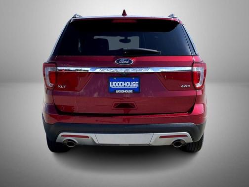 Ruby Red 2017 Ford Explorer XLT