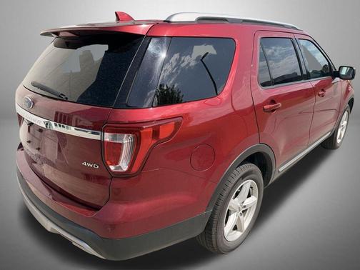 Ruby Red 2017 Ford Explorer XLT
