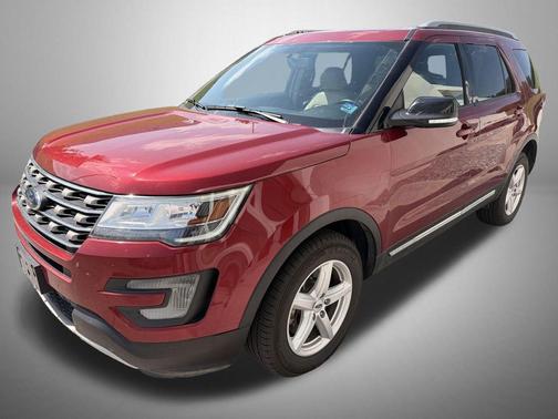 Ruby Red 2017 Ford Explorer XLT