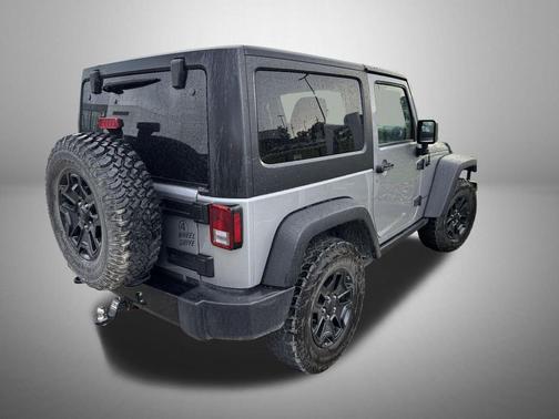Billet Silver Metallic Clearcoat 2016 Jeep Wrangler Willys Wheeler