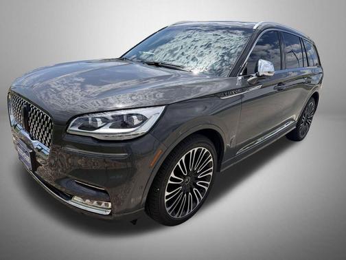 Chroma Caviar Dark Gray Premium Metallic 2020 Lincoln Aviator Black Label AWD