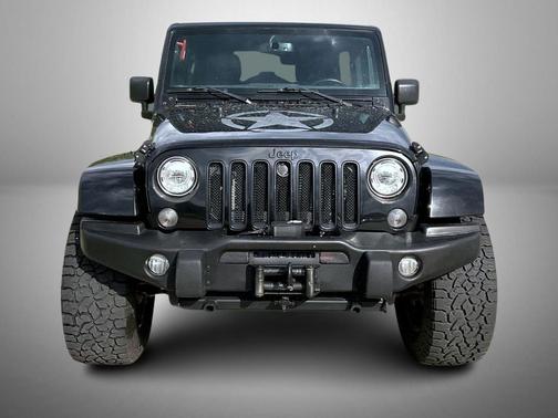 Black Clearcoat 2017 Jeep Wrangler Unlimited Sahara
