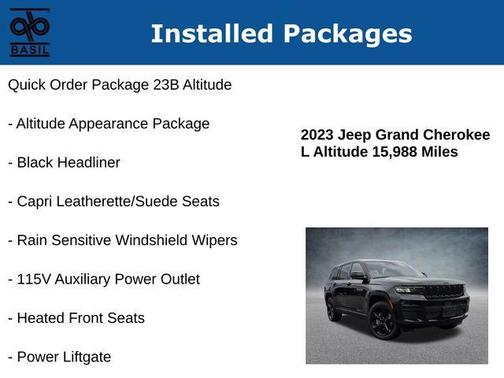 2023 Jeep Grand Cherokee L Laredo