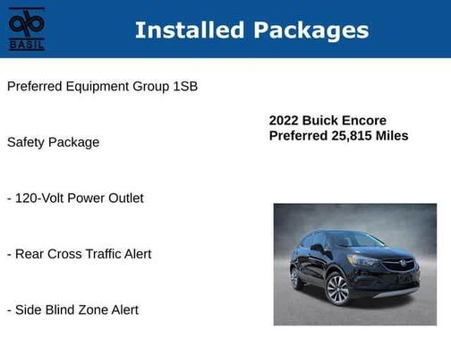 2022 Buick Encore Preferred