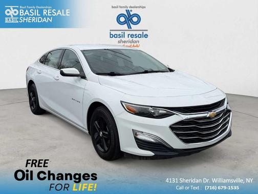 Summit White 2024 Chevrolet Malibu 1LS