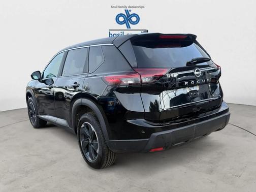 Black 2025 Nissan Rogue SV