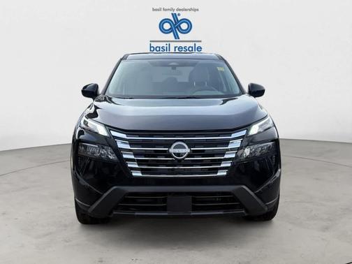 Black 2025 Nissan Rogue SV