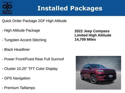 2022 Jeep Compass Altitude