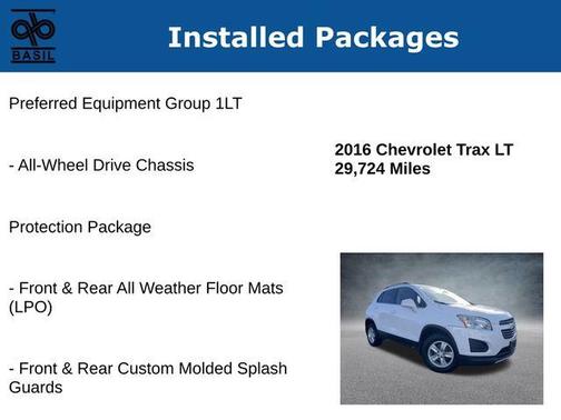 2016 Chevrolet Trax LT