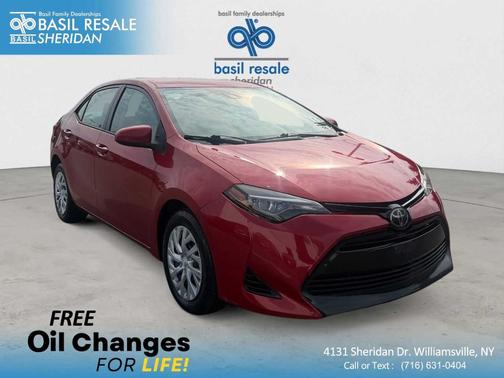 Barcelona Red Metallic 2018 Toyota Corolla LE