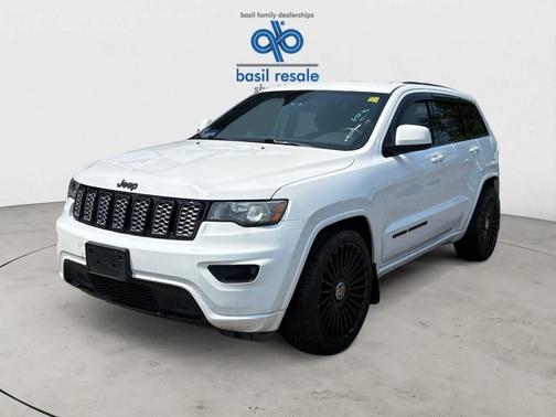 Bright White Clearcoat 2017 Jeep Grand Cherokee Altitude