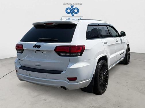 Bright White Clearcoat 2017 Jeep Grand Cherokee Altitude