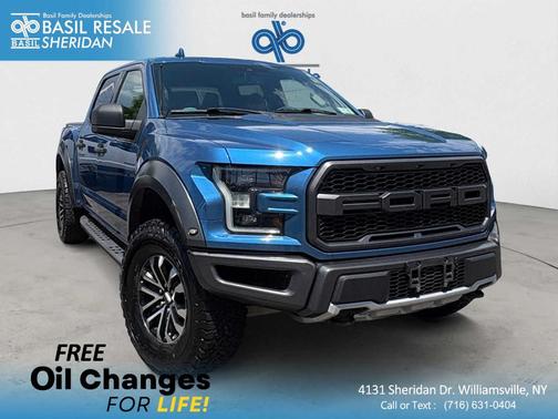Performance Blue 2019 Ford F-150 Raptor