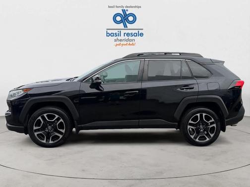Midnight Black Metallic 2021 Toyota RAV4 Adventure