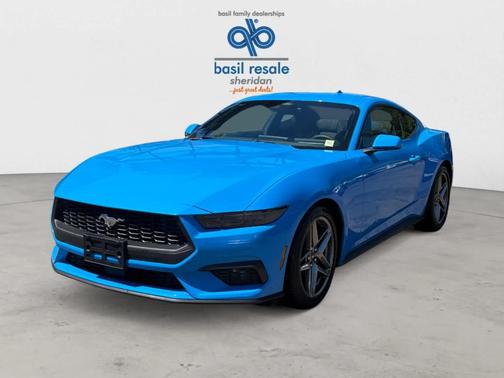 Grabber Blue 2026 Ford Mustang EcoBoost