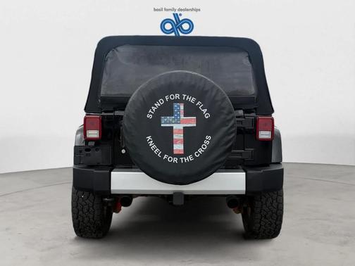 Black Clearcoat 2015 Jeep Wrangler Sahara