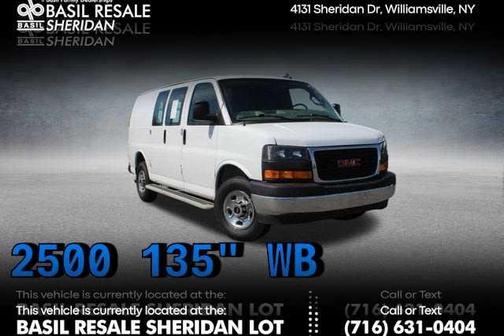 2022 GMC Savana 2500 Work Van