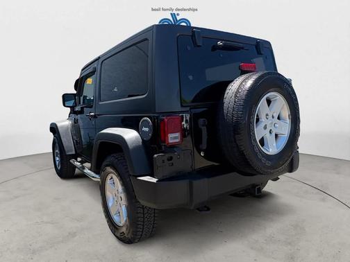 Black 2013 Jeep Wrangler Sport