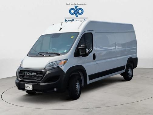 Bright White Clearcoat 2025 RAM ProMaster 2500 High Roof