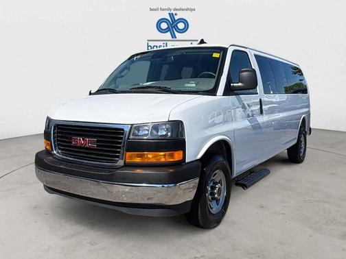 Summit White 2025 GMC Savana 3500 LT