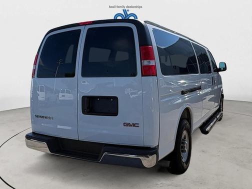 Summit White 2025 GMC Savana 3500 LT